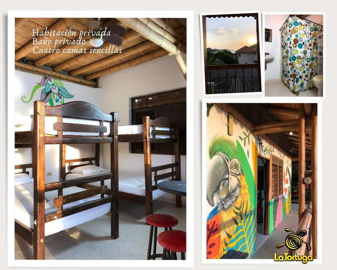 La Tortuga Hostel Taganga Luaran gambar